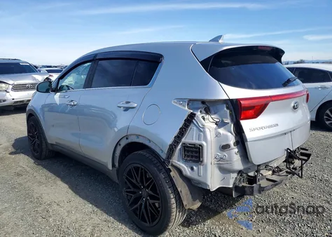 2017 Kia Sportage Lx from USA, damaged, VIN KNDPM3AC1H7109678
